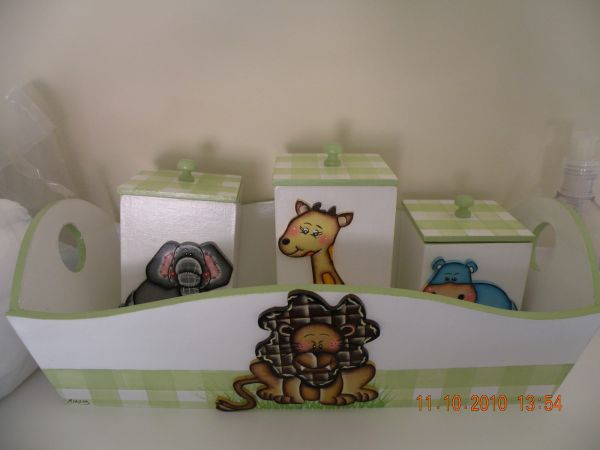 Potes do Kit higiene